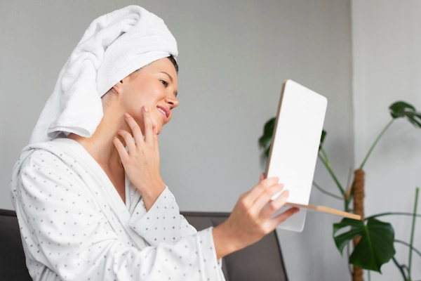 Pasos de rutina de skincare para piel mixta